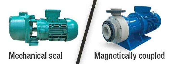 Magnetic Drive Pumps vs Mechanically Sealed Centrifugal Pumps