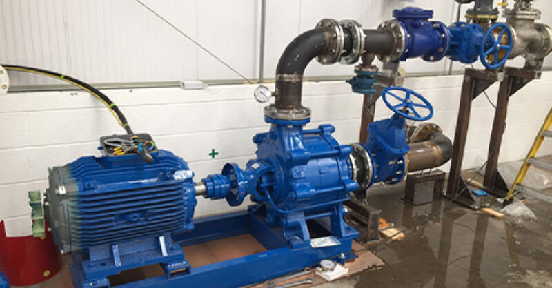 Causes and troubleshooting of abnormal current drop during operation of multistage pump