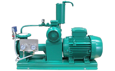 Seawater Draw & Circulation for Aquaculture - Self Priming Centrifugal Pump