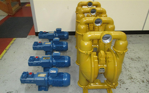 Bulk Lube Offloading System for Mining Machinery - Screw & AOD Pumps