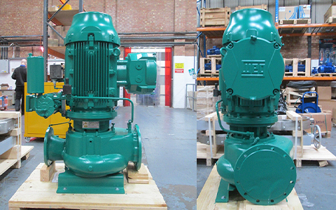 Ballast Water System Upgrade - Vertical Inline Centrifugal Pumps