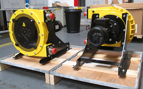 Tank to Tank Transfer for Chemical Manufacturer - Peristaltic Pumps