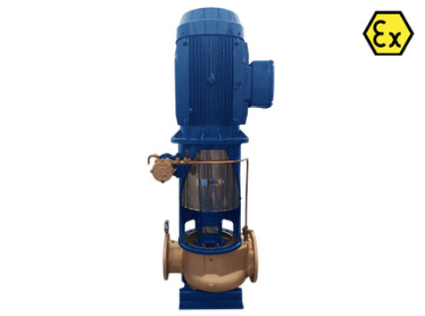 Azcue CM ATEX Vertical Inline Centrifugal Pump