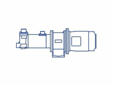 Azcue BT-HH Long Coupled Triple Screw Pump