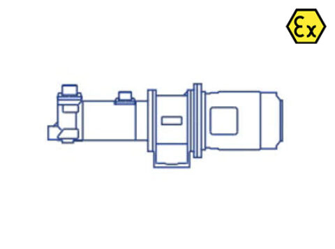 Azcue BT-HH ATEX Long Coupled Triple Screw Pump