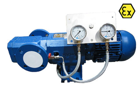 Azcue BT-IL ATEX Spacer Coupled Triple Screw Pump