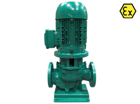 Azcue LN ATEX Vertical Inline Centrifugal Pump