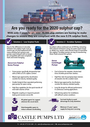 Sulphur Cap Pumps